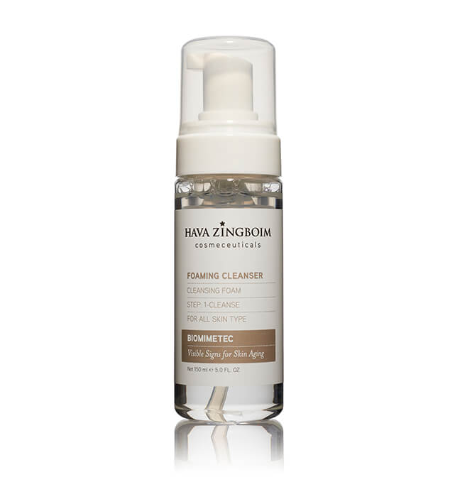סבון קצף ניקוי עדין חוה זינגבוים FOAMING CLEANSER